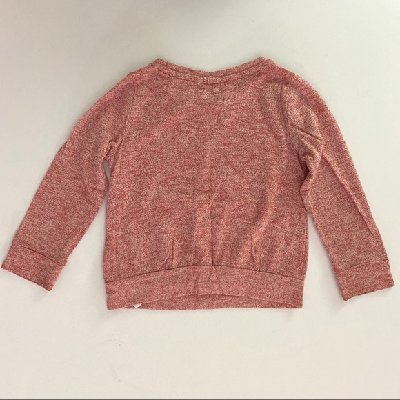 Baby Gap #snowday heather red long sleeve shirt size 4T - Picture 4 of 5